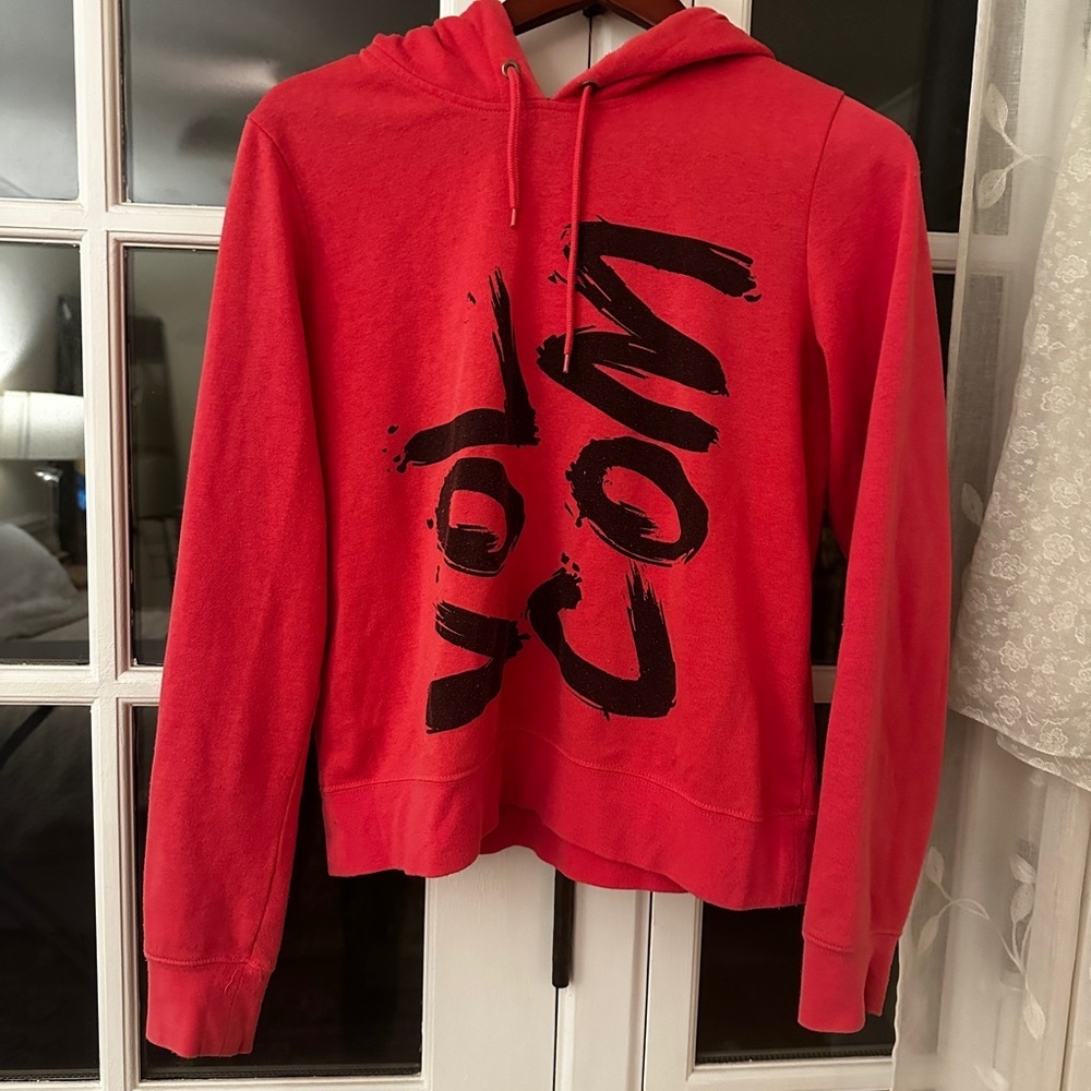 Vintage Y2K girls pink volcolm hoodie Bella Swan